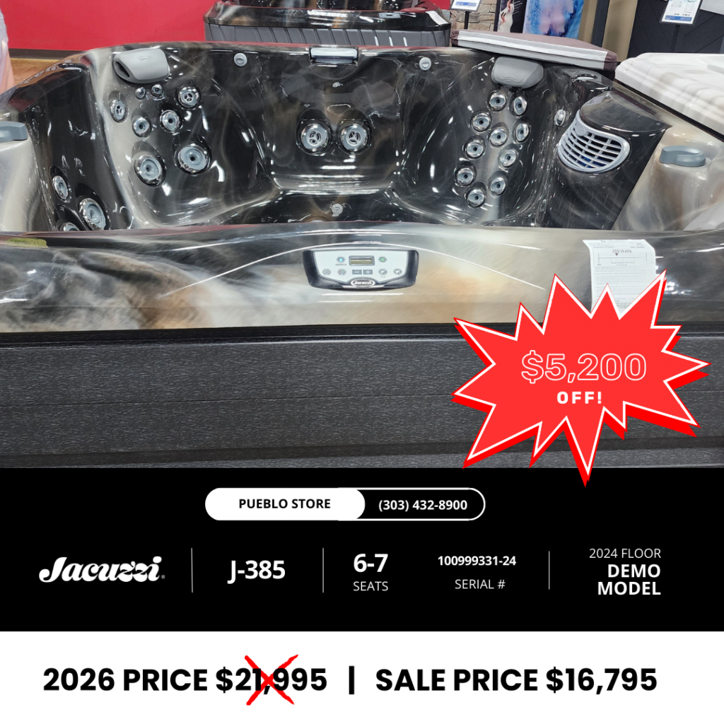 JACUZZI HOT TUBS ON SALE