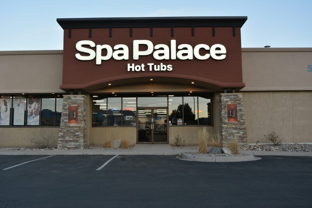 Spa Palace Colorado Springs hot tub showroom