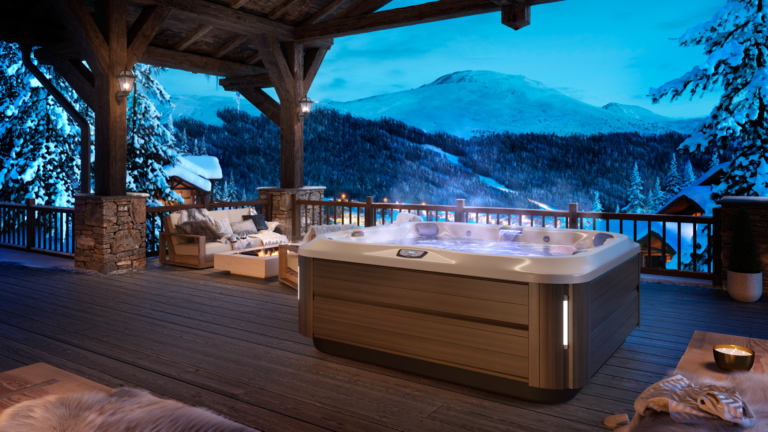 Jacuzzi Hot Tub in the Colorado mountains.